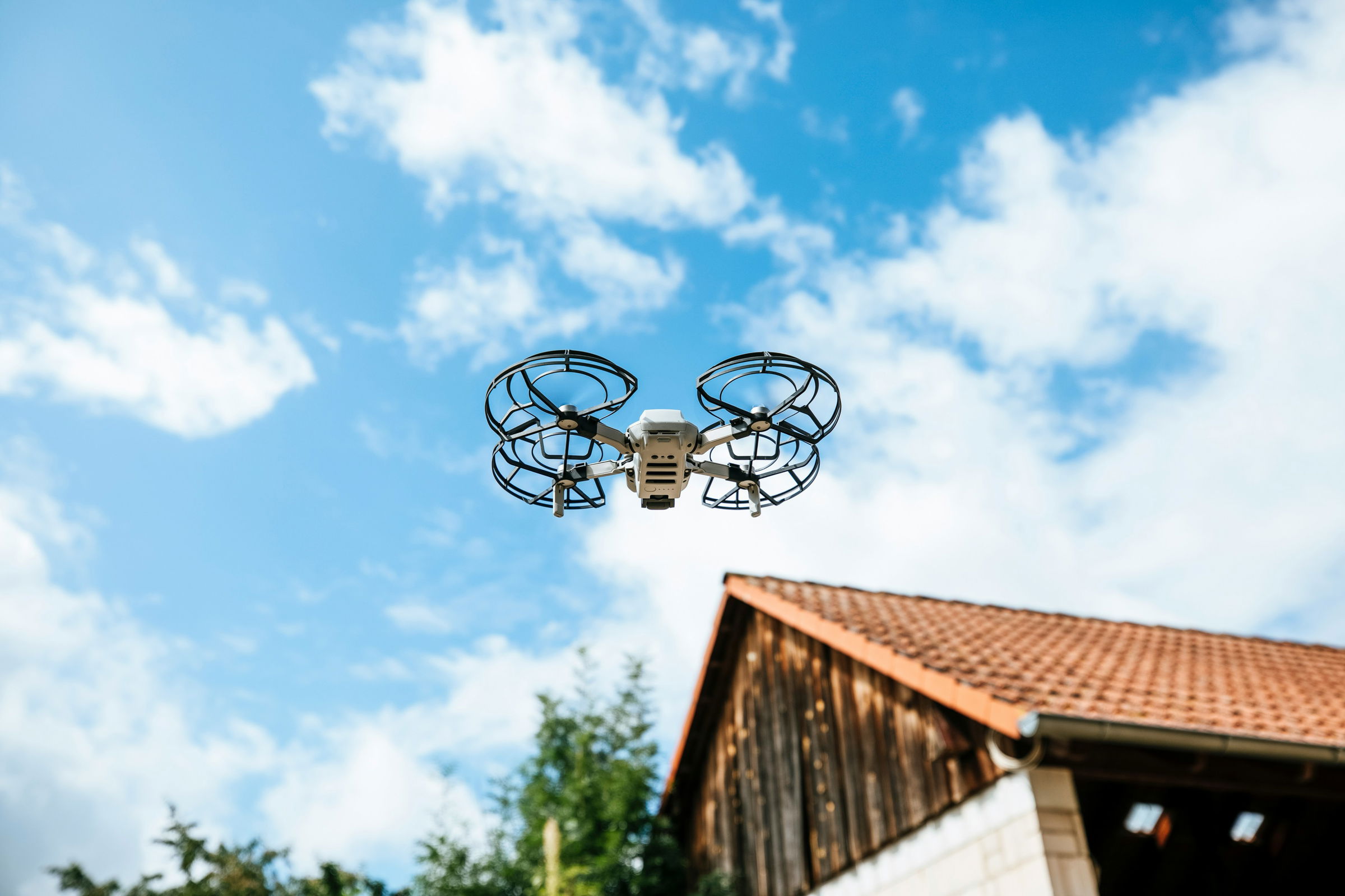 quadcopter aerial